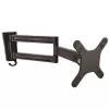 StarTech.com Wall Mount Monitor Arm - Dual Swivel - For VESA Mount Monitors / Flat-Screen TVs up to 27in (33 lb / 15 kg) - Monitor Wall Mount w/ Full 15 (382 mm) Arm Extension / Monitor Mount