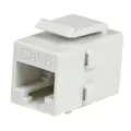 StarTech.com White Cat 6 RJ45 Keystone Jack Network Coupler F/F - RJ45 Coupler - Cat6 Coupler - Female to Female Cat6 Keystone Jack White Modular