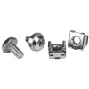 StarTech.com M6 Rack Screws and M6 Nuts - Cabinet Mounting Screws and Cage Nuts - Install your rack-mountable hardware securely with these high qualitycabinet mounting screws and cage nuts