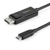 StarTech.com USB-C to DP 1.2 cable - 2 meter (6ft) - 4K 60Hz - black