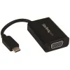 StarTech.com USB-C to VGA Adapter with USB Power Delivery - USB Type-C to VGA Converter - 2048x1280 USB Type C - Using a single USB C port on your laptop output VGA video and charge the laptop