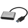 StarTech.com CFast Card Reader - USB 3.0 - USB Powered - UASP - CF Memory Card Reader - Portable CFast 2.0 Reader / Writer