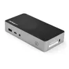 StarTech.com Dual HDMI Monitor USB-C Docking Station - 60W Power Delivery - Mac & Windows - 1x USB-C & 3x USB-A - 1080p (DK30CHHPDEU)