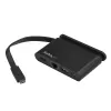 StarTech.com USB C Multiport Adapter with HDMI - 4K - Mac / Windows - 2x USB 3.0 1xC 1xA - 100W PD 3.0 - USB C Adapter - GbE