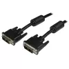 StarTech.com 2m DVI-D Single Link Cable - Male to Male DVI-D Monitor Cable - DVI-D 1920x1200 Cable - DVI-D M/M - Black 2 meter