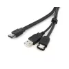 StarTech.com 3ft eSATA and USB A to Power eSATA Cable - M/M