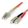 StarTech.com 1m MultiMode 62.5/125 Duplex Fiber Patch Cable LC - SC