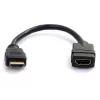StarTech.com 6IN HDMI Port Saver Digital VID Cable M/F