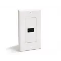 StarTech.com Single Outlet Female HDMI Wall Plate White