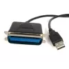 StarTech.com 10 ft USB to Parallel PRINTER Adapter - M/M