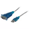 StarTech.com 1 Port USB to RS232 DB9 Serial Adapter Cable MM