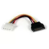 StarTech.com 6IN SATA to LP4 Power Cable Adapter - F/M