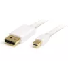 StarTech.com 1 m White Mini DisplayPort to DisplayPort Adapter Cable - M/M