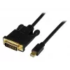 StarTech.com 10 ft Mini DisplayPort to DVI Adapter Converter Cable Mini DP to DVI 1920x1200 - Black