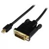 StarTech.com 3 ft Mini DisplayPort to DVI Active Adapter Converter Cable â mDP to DVI 1920x1200 â Black