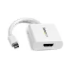 StarTech.com Mini DisplayPort to HDMI Video Adapter Converter - White