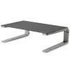 StarTech.com Monitor Riser Stand - For up to 32in Monitor - Height Adjustable - Computer Monitor Riser - Steel and Aluminum