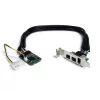 StarTech.com 3 Port 2B 1A 1394 Mini PCI Express FireWire Card Adapter