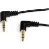 StarTech.com 1 ft 3.5mm Stereo Audio Cable Two Right Angles - M/M