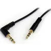 StarTech.com 1 ft 3.5mm Stereo Audio Cable Right Angle - M/M