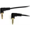 StarTech.com 3 ft 3.5mm Stereo Audio Cable Two Right Angles - M/M
