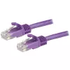 StarTech.com 10m Purple Cat6 Ethernet Patch Cable with Snagless RJ45 Connectors