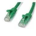 StarTech.com 2m Green Gigabit Snagless RJ45 UTP Cat6 Patch Cable - 2 m Patch Cord - Ethernet Patch Cable - RJ45 Male to Male Cat 6 Cable