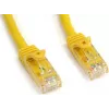 StarTech.com 100 ft Yellow Gigabit Snagless RJ45 UTP Cat6 Patch Cable - 100ft Patch Cord