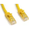 StarTech.com 75 ft Yellow Gigabit Snagless RJ45 UTP Cat6 Patch Cable - 75ft Patch Cord