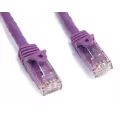 StarTech.com 15 ft Purple Gigabit Snagless RJ45 UTP Cat6 Patch Cable - 15ft Patch Cord