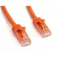 StarTech.com 35 ft Orange Gigabit Snagless RJ45 UTP Cat6 Patch Cable - 35ft Patch Cord