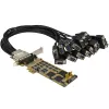 StarTech.com 16-Port PCI Express Serial Card - Low-Profile - High-Speed PCIe Serial Card with 16 DB9 RS232 Ports from Single PCIe Slot - Compatible w/ Low and Full Profile Computers or Servers