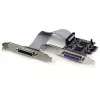 StarTech.com 2 Port PCI Express PCI-e Parallel Adapter Card IEEE 1284 with Low Profile Bracket