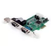 StarTech.com 2 Port PCI Express RS232 Serial Adapter Card with 16550 UART