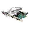 StarTech.com 2S1P Port PCI Express Parallel Serial Combo Card with 16550