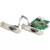 StarTech.com 2 Port RS232 Serial Adapter Card with 16950 UART - PCI Express Serial Port Card - 921.4Kbps - Windows & Linux Compatible