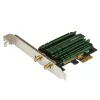 StarTech.com PCI Express AC1200 Dual Band Wireless-AC Network Adapter PCIe 802.11ac WiFi Card 2.4 / 5GHz Wireless-AC Card AC1200 Adapter 802.11a/b/g/n/ac