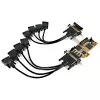 StarTech.com 8 Port PCI Express Low Profile Serial Adapter Card