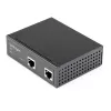 StarTech.com Industrial Gigabit Ethernet PoE Injector - 30W 802.3at PoE+ Midspan 48V-56VDC DIN Rail Power Over Ethernet Injector Adapter - -40C to +75C Cameras/Sensors/WiFi Access (POEINJ30W)
