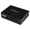 StarTech.com 4 Port Gigabit Midspan - PoE+ Injector - 802.3at and 802.3af - Wall-mountable Power over Ethernet Midspan - Up to 30.8 Watts Per Port - Plug-and-play Setup and Operation