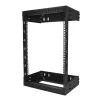 StarTech.com Mount your server or networking equipment using this adjustable 15U wall-mount network rack