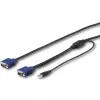 StarTech.com 3 m (10 ft.) USB KVM Cable for StarTech.com Rackmount Consoles - VGA and USB KVM Console Cable (RKCONSUV10)
