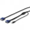 StarTech.com 1.8 m (6 ft.) USB KVM Cable for StarTech.com Rackmount Consoles - VGA and USB KVM Console Cable (RKCONSUV6)