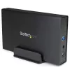 StarTech.com USB 3.1 Gen 2 (10Gbps) Enclosure for 3.5 SATA Drives - Supports SATA I II III (up to 6 Gbps) - Fan-less Design Ensures Quiet Operation - Supports Large Capacity Drives up to 6TB