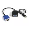StarTech.com 2 Port VGA Video Splitter USB Powered