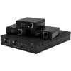 StarTech.com 3-PORT HDBASET EXTENDER KIT WITH 3 RECEIVERS - 1X3 HDMI OVER CAT5 SPLITTER - UP TO 4K