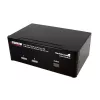 StarTech.com 2 Port DVI VGA Dual Monitor KVM Switch USB with Audio