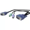 StarTech.com 6 ft 3-IN-1 KVM Cable
