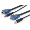 StarTech.com 10 ft. USB + VGA 2-IN-1 KVM Switch Cable