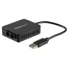 StarTech.com USB to Fiber Optic Converter - 100BaseFX SC - MM - Windows / Mac / Linux - USB to Ethernet Adapter - USB Network Adapter